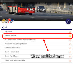 Check NOL Card Balance History Using the RTA Website