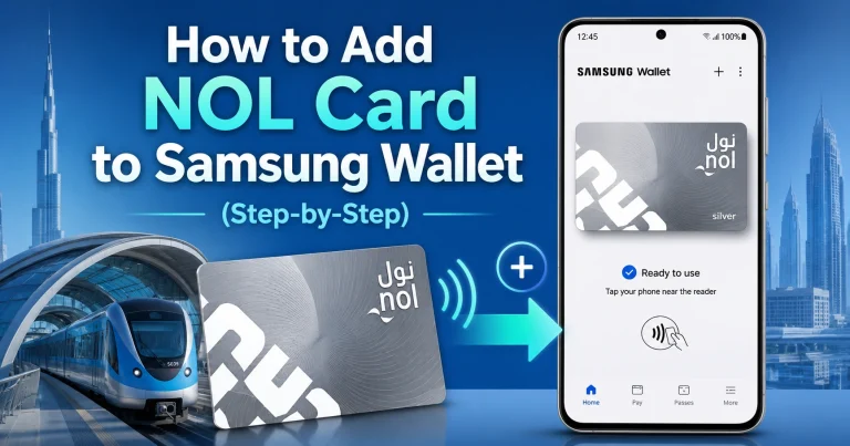 How to Add NOL Card to Samsung Wallet